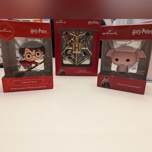 Hallmark Harry Potter ornament set